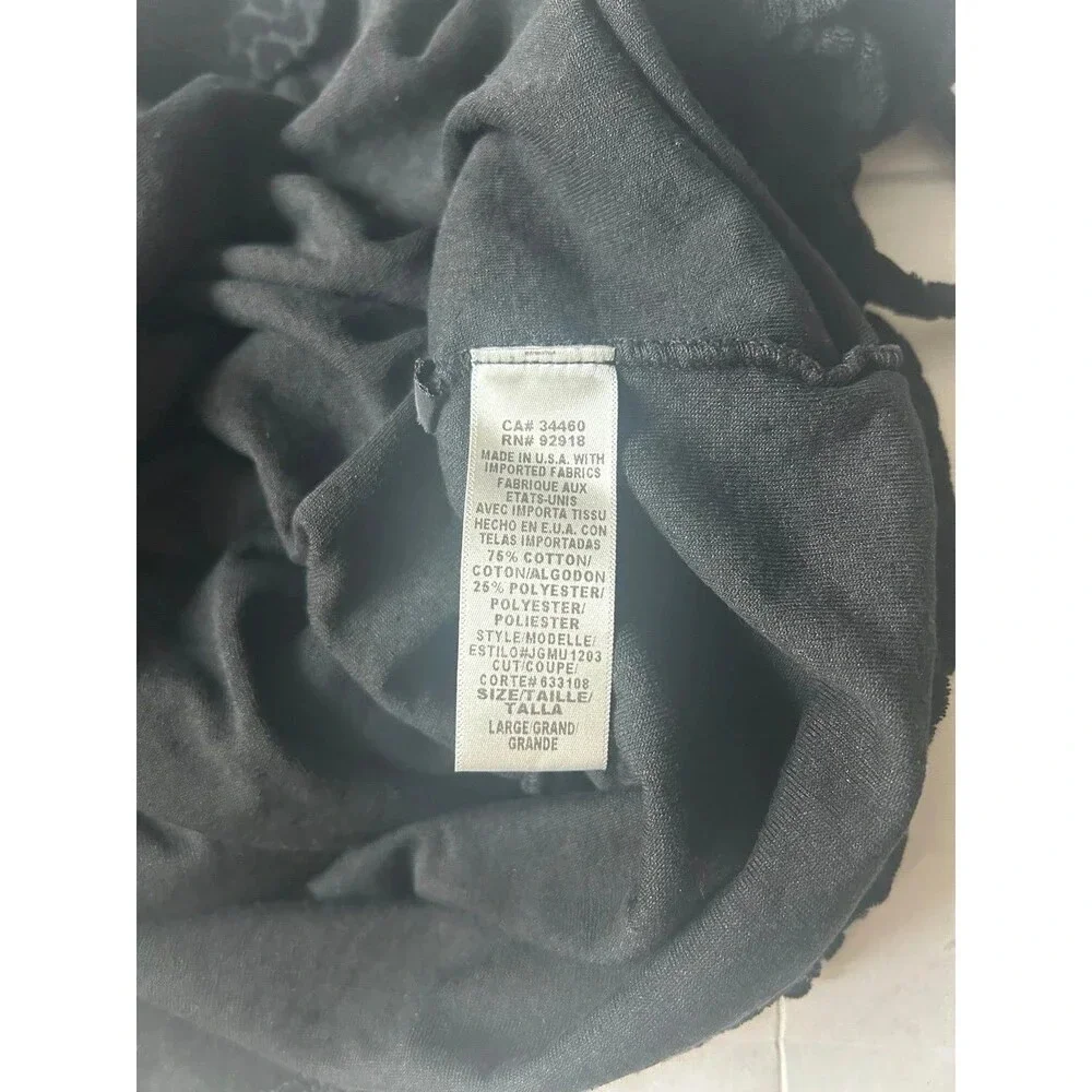 Juicy Couture Dress Womens L Swim Cover Up Black Adjustable Strap